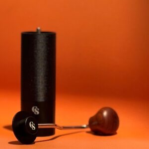 The Steel Hand Coffee Grinder- Midnight Black