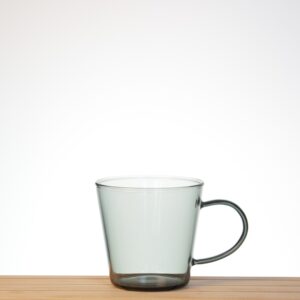The Clear Latte Cup- Midnight Black