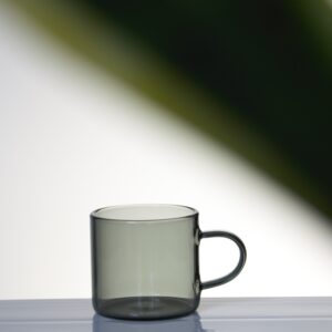 The Espresso Cup black borosilicate